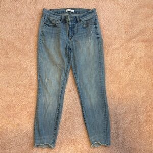 LOFT Light Blue Ankle Jeans